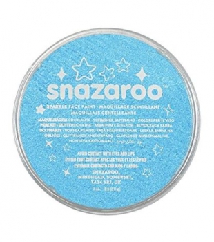Snazaroo Kinder - Schminkfarbe, 18ml - schimmerndes Türkis