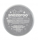 Snazaroo Kinder - Schminkfarbe, 18ml - schimmerndes Metallgrau
