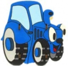 Schreibzeugbehälter - Traktor blau